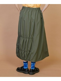 【FRAPBOIS】マットタフタ スカート 詳細画像 ブラック 2