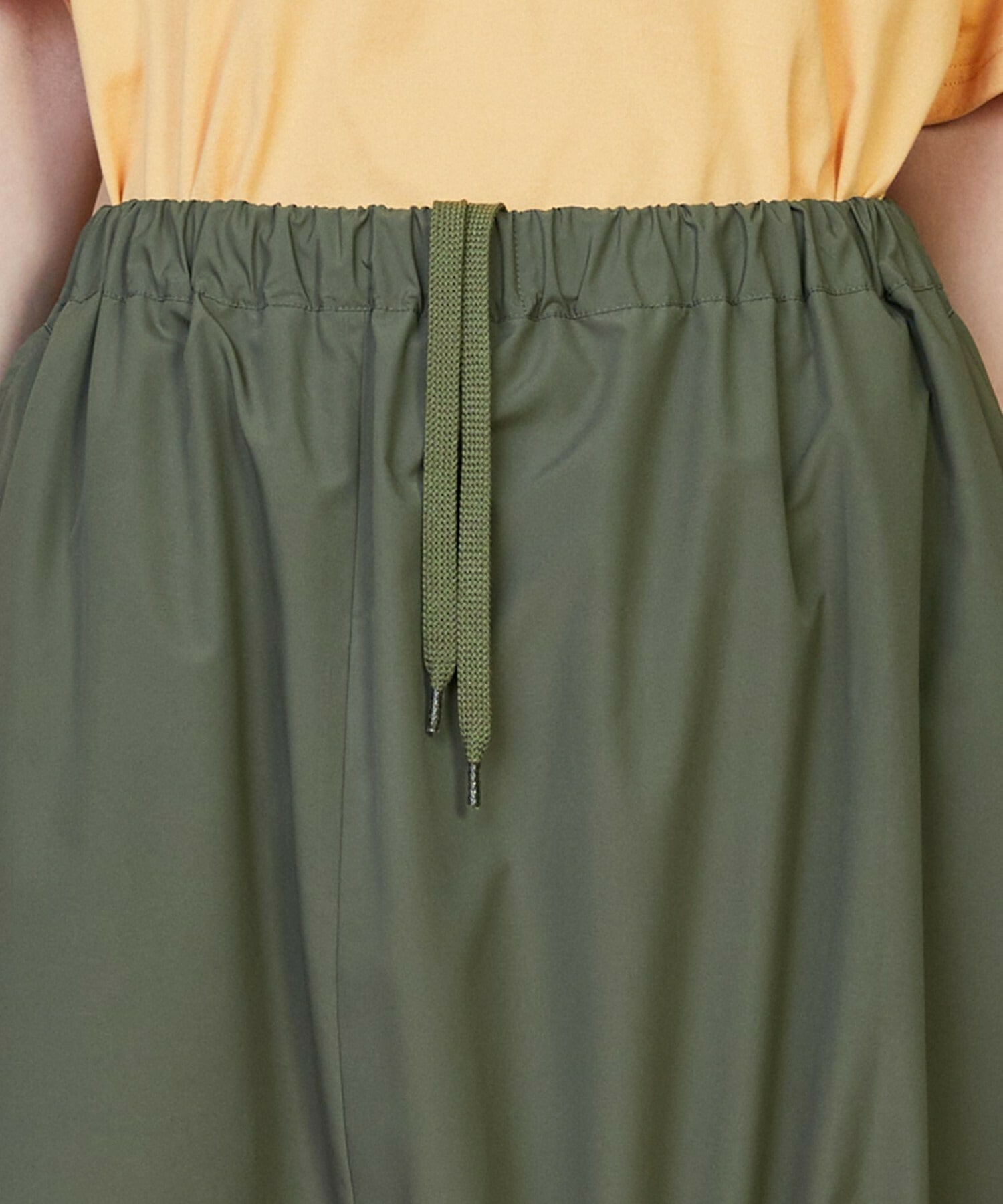 【FRAPBOIS】マットタフタ スカート 詳細画像 ブラック 6