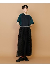 【FRAPBOIS】チュールスカート 詳細画像 ブラウン 11