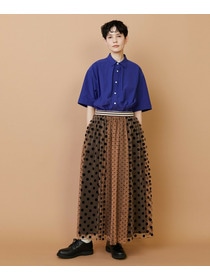 【FRAPBOIS】チュールスカート 詳細画像 ブラウン 15