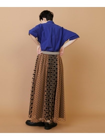 【FRAPBOIS】チュールスカート 詳細画像 ブラウン 17