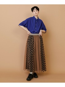 【FRAPBOIS】チュールスカート 詳細画像 ブラウン 18