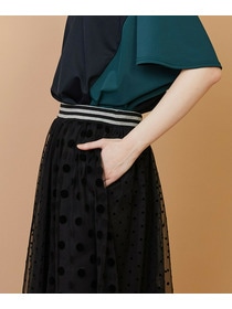 【FRAPBOIS】チュールスカート 詳細画像 ブラウン 4