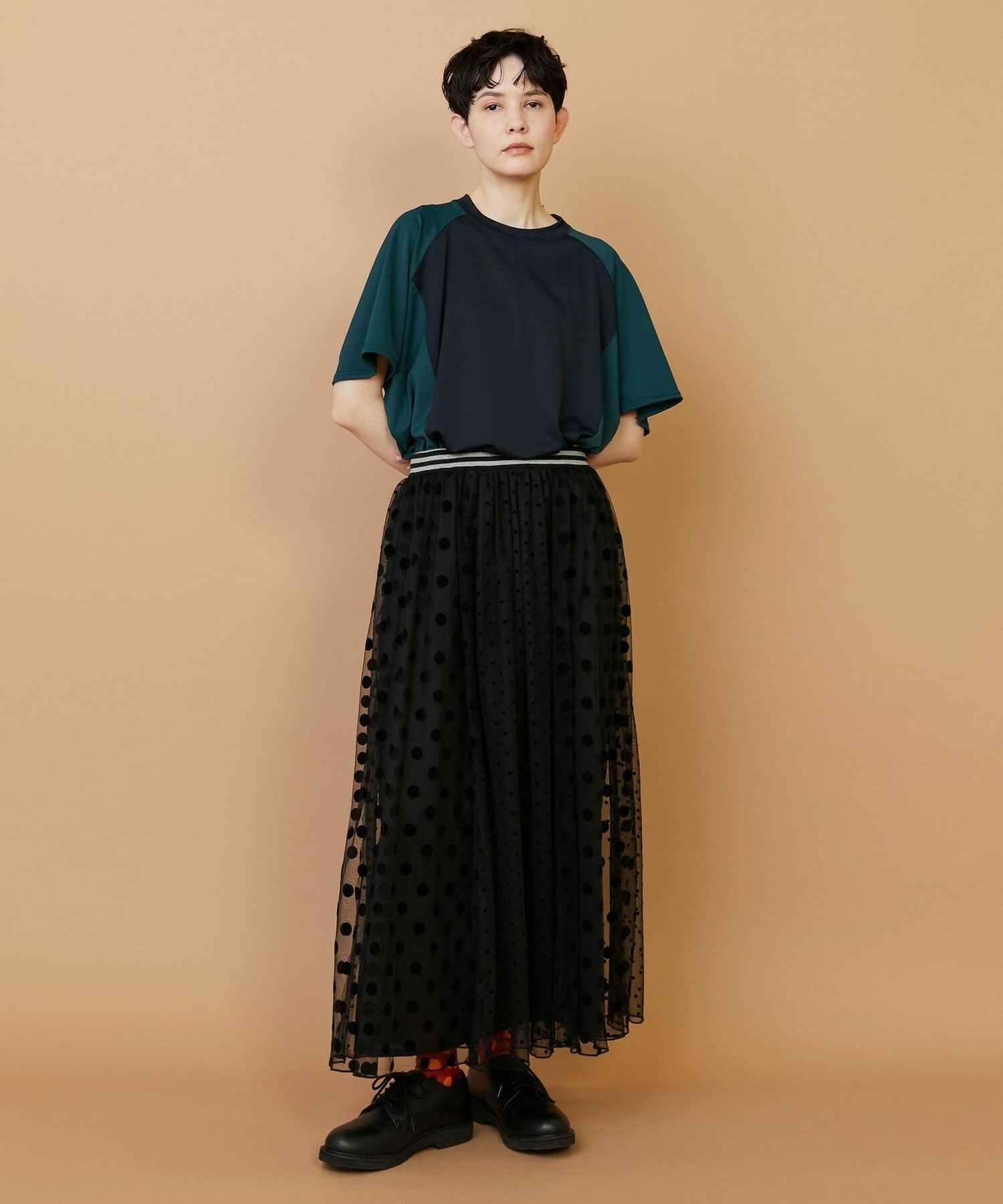 【FRAPBOIS】チュールスカート 詳細画像 ブラウン 11