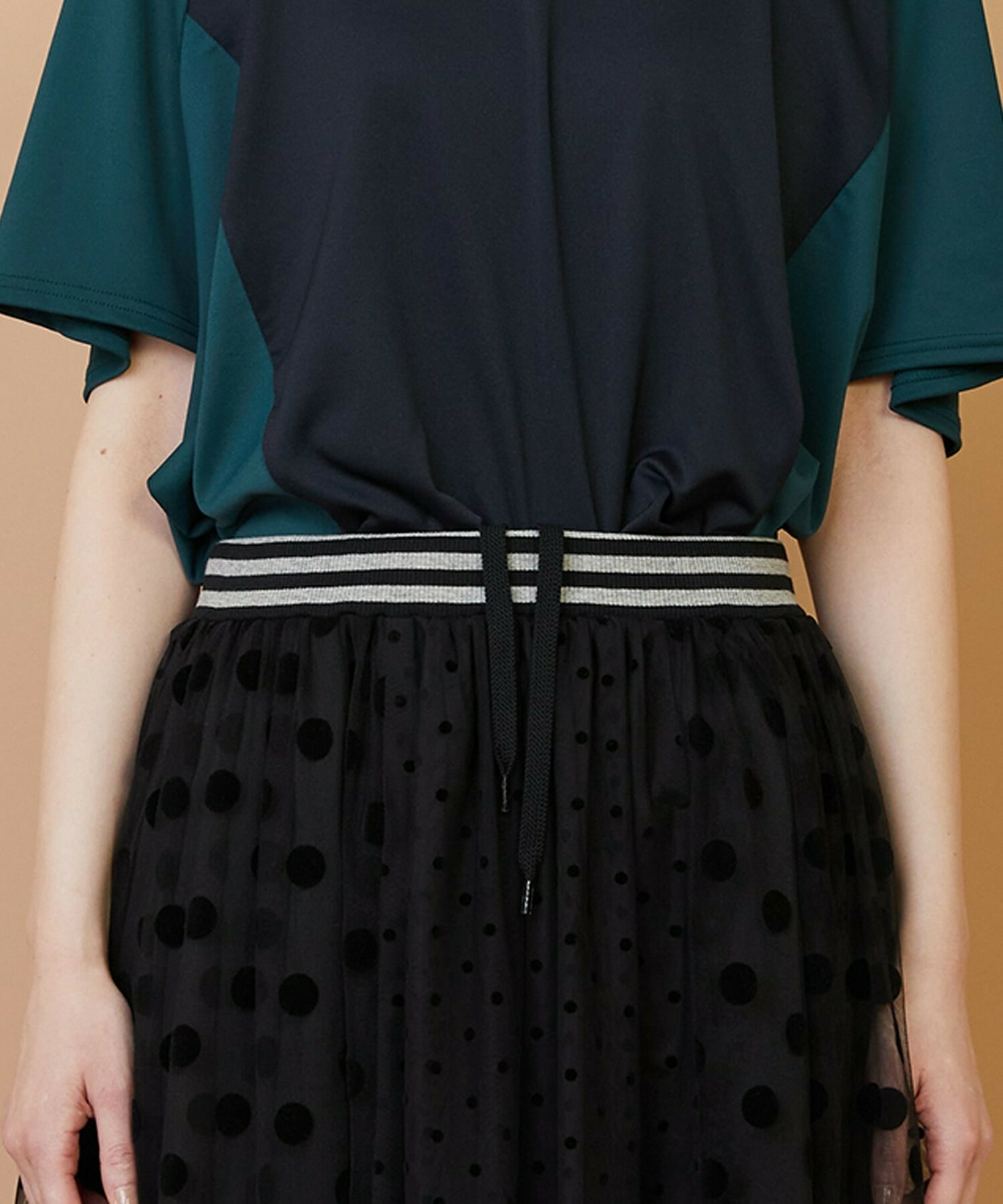 【FRAPBOIS】チュールスカート 詳細画像 ブラウン 6