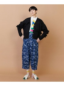 【FRAPBOIS】シアーフリル カーディガン 詳細画像 ブラック 13