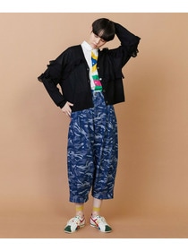 【FRAPBOIS】シアーフリル カーディガン 詳細画像 ブラック 14