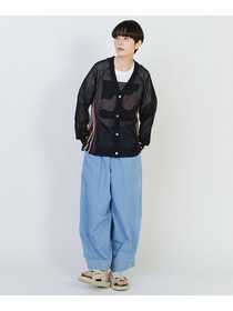 【FRAPBOIS】シアープリーツ カーディガン 詳細画像 ブラック 14