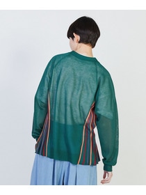 【FRAPBOIS】シアープリーツ カーディガン 詳細画像 ブラック 2