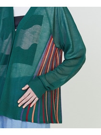 【FRAPBOIS】シアープリーツ カーディガン 詳細画像 ブラック 4