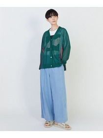 【FRAPBOIS】シアープリーツ カーディガン 詳細画像 ブラック 6