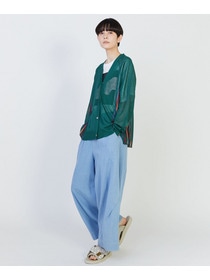 【FRAPBOIS】シアープリーツ カーディガン 詳細画像 ブラック 8