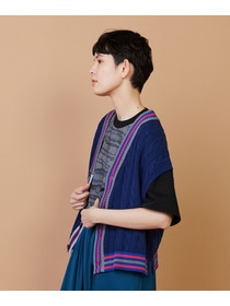 【FRAPBOIS】ラインケーブル ベスト 詳細画像 オフホワイト 1