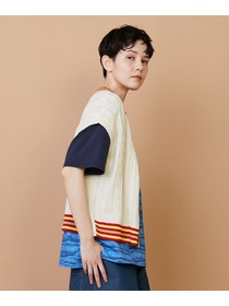 【FRAPBOIS】ラインケーブル ベスト 詳細画像 オフホワイト 11