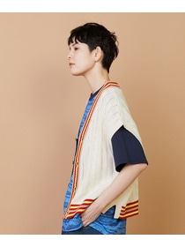 【FRAPBOIS】ラインケーブル ベスト 詳細画像 オフホワイト 9