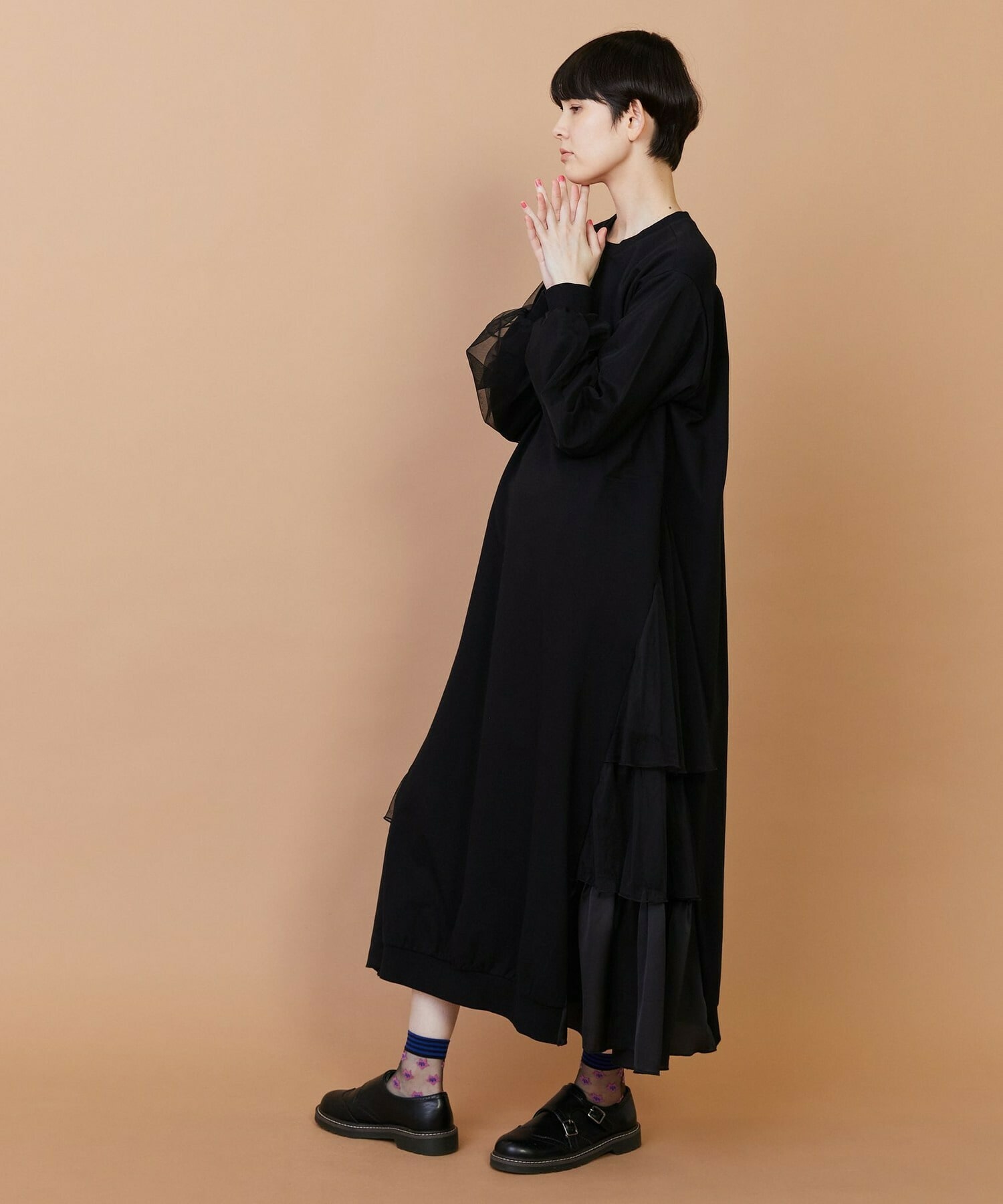 【FRAPBOIS】チュルーカ ワンピース 詳細画像 ブラック 14