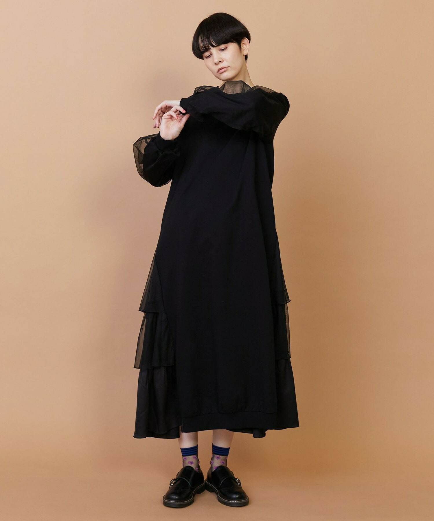 【FRAPBOIS】チュルーカ ワンピース 詳細画像 ブラック 17
