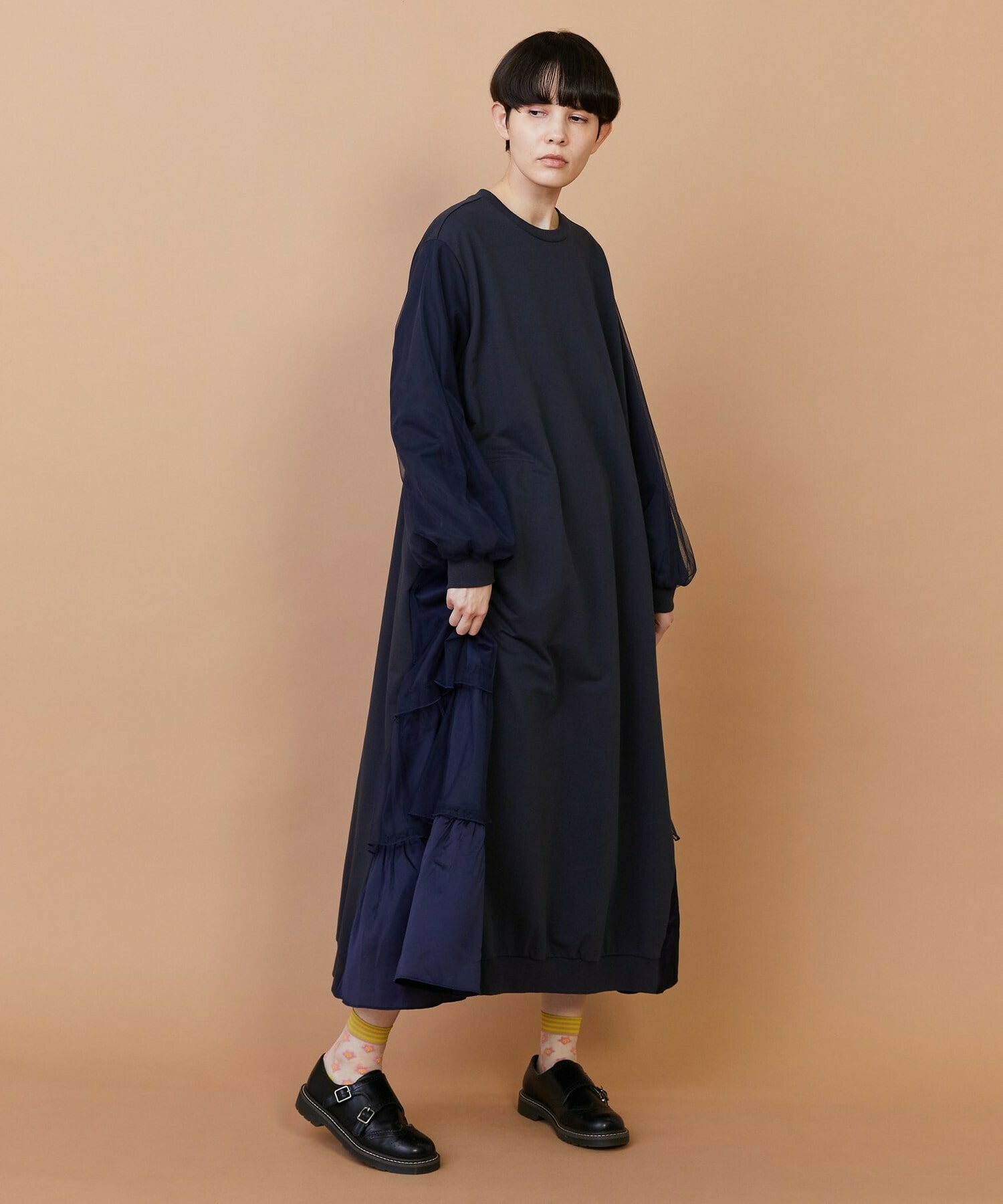 【FRAPBOIS】チュルーカ ワンピース 詳細画像 ブラック 3