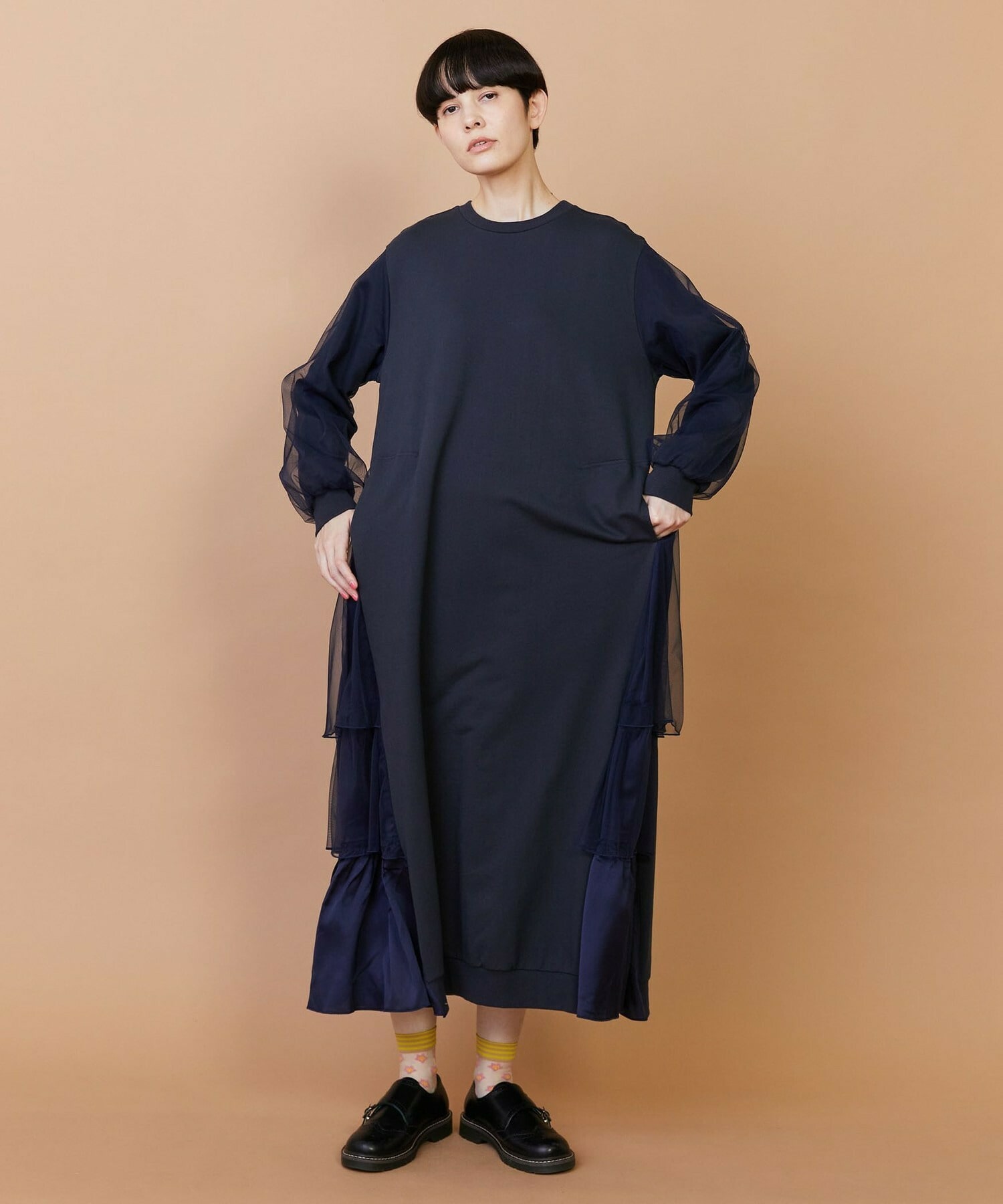 【FRAPBOIS】チュルーカ ワンピース 詳細画像 ブラック 7