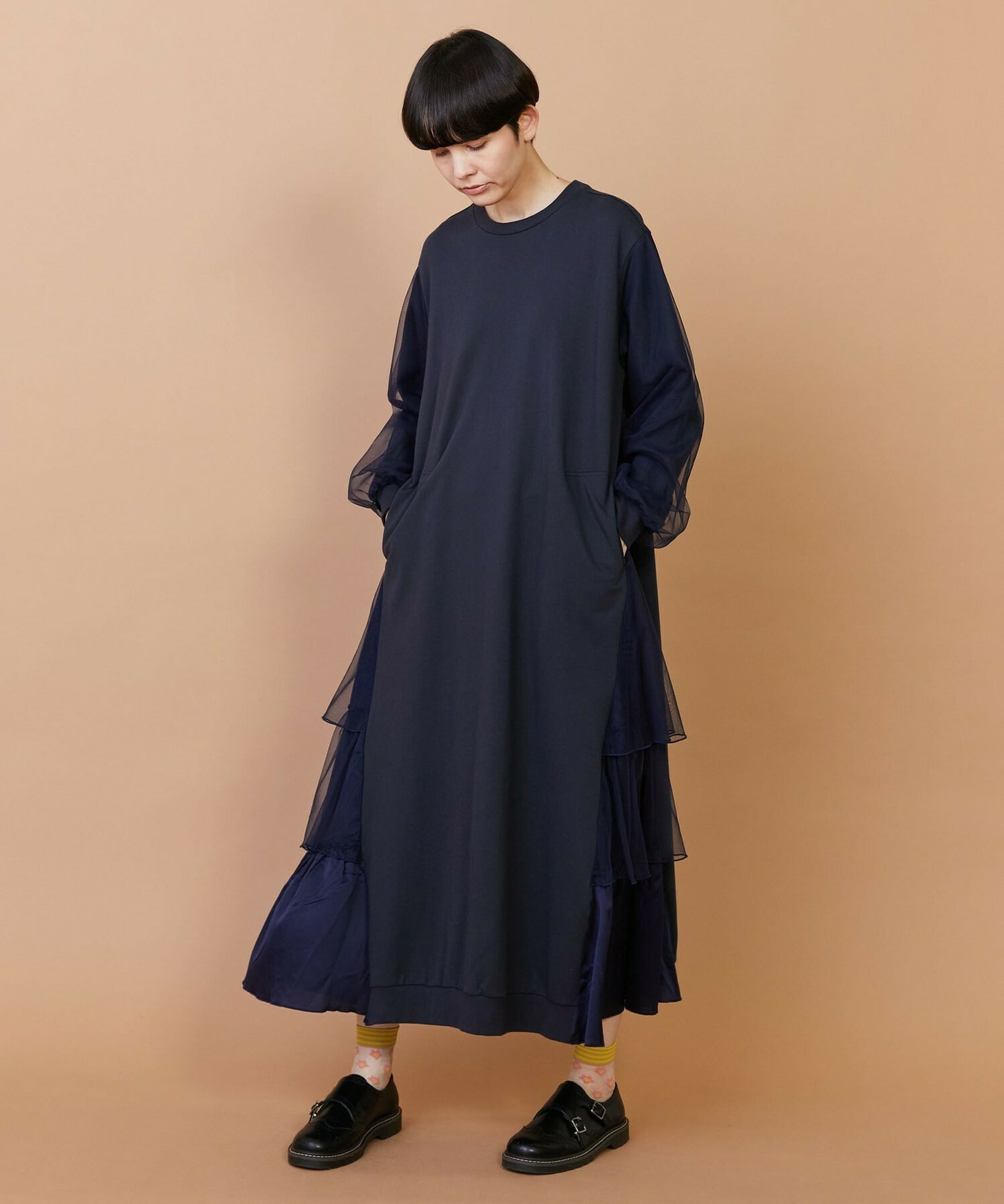 【FRAPBOIS】チュルーカ ワンピース 詳細画像 ブラック 8