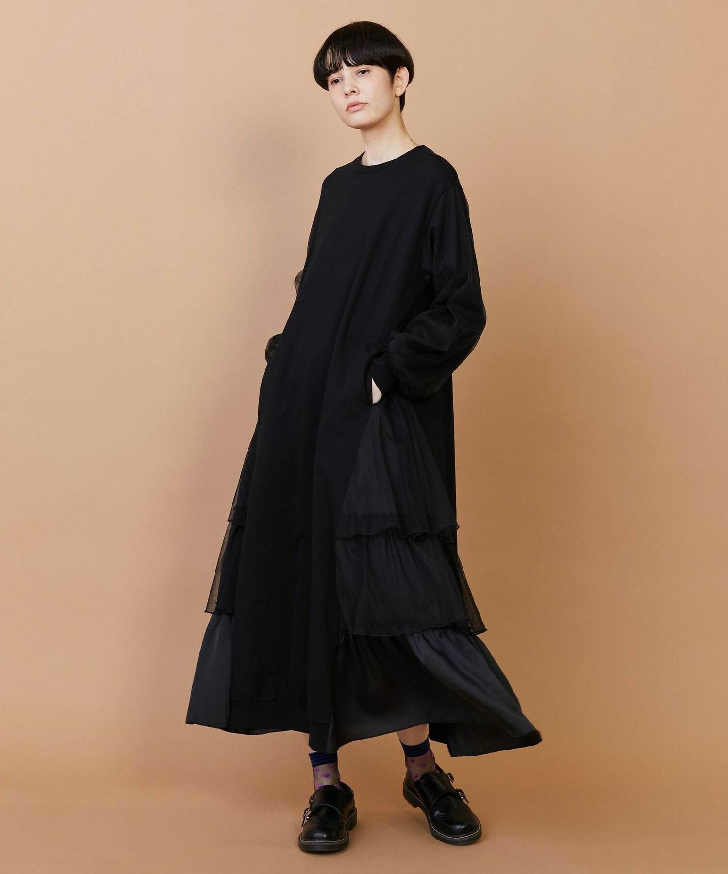 【FRAPBOIS】チュルーカ ワンピース 詳細画像 ブラック 1