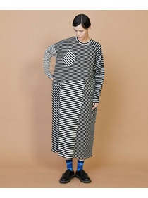 【FRAPBOIS】クワトロボーダー ワンピース 詳細画像 マルチ 6