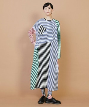 【FRAPBOIS】クワトロボーダー ワンピース 詳細画像 マルチ 1