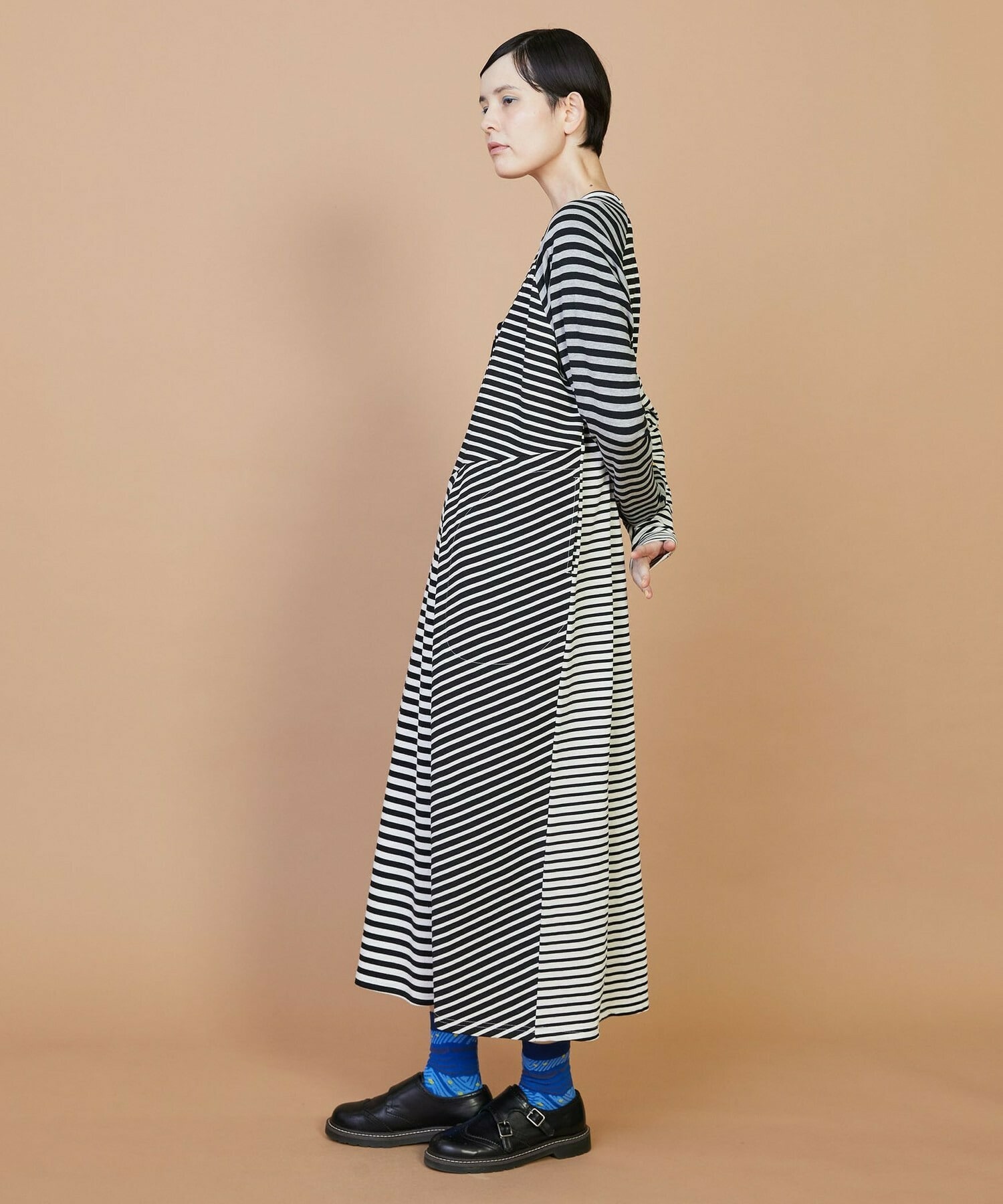 【FRAPBOIS】クワトロボーダー ワンピース 詳細画像 マルチ 1