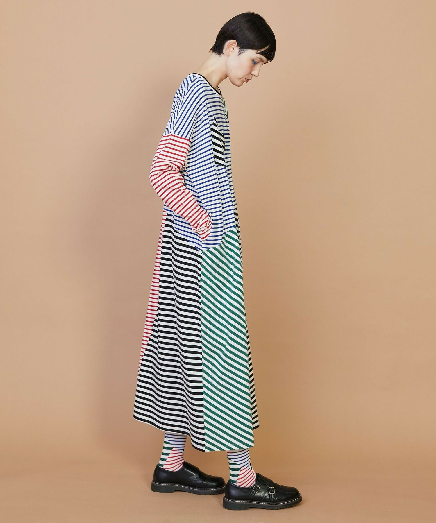 【FRAPBOIS】クワトロボーダー ワンピース 詳細画像 マルチ 11