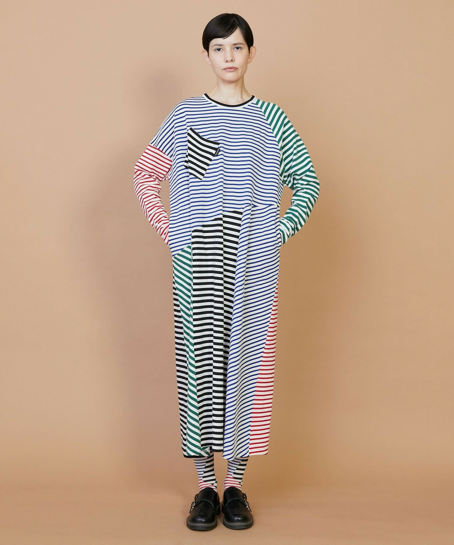 【FRAPBOIS】クワトロボーダー ワンピース 詳細画像 マルチ 12