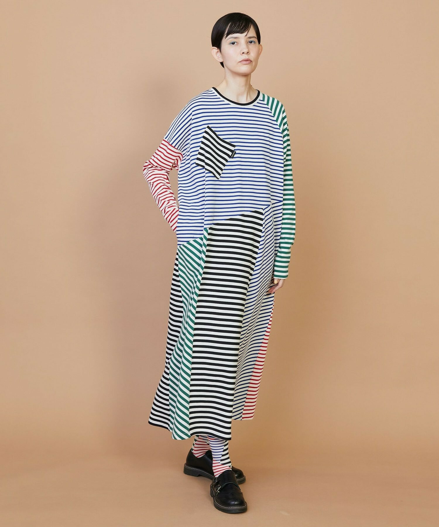 【FRAPBOIS】クワトロボーダー ワンピース 詳細画像 マルチ 14