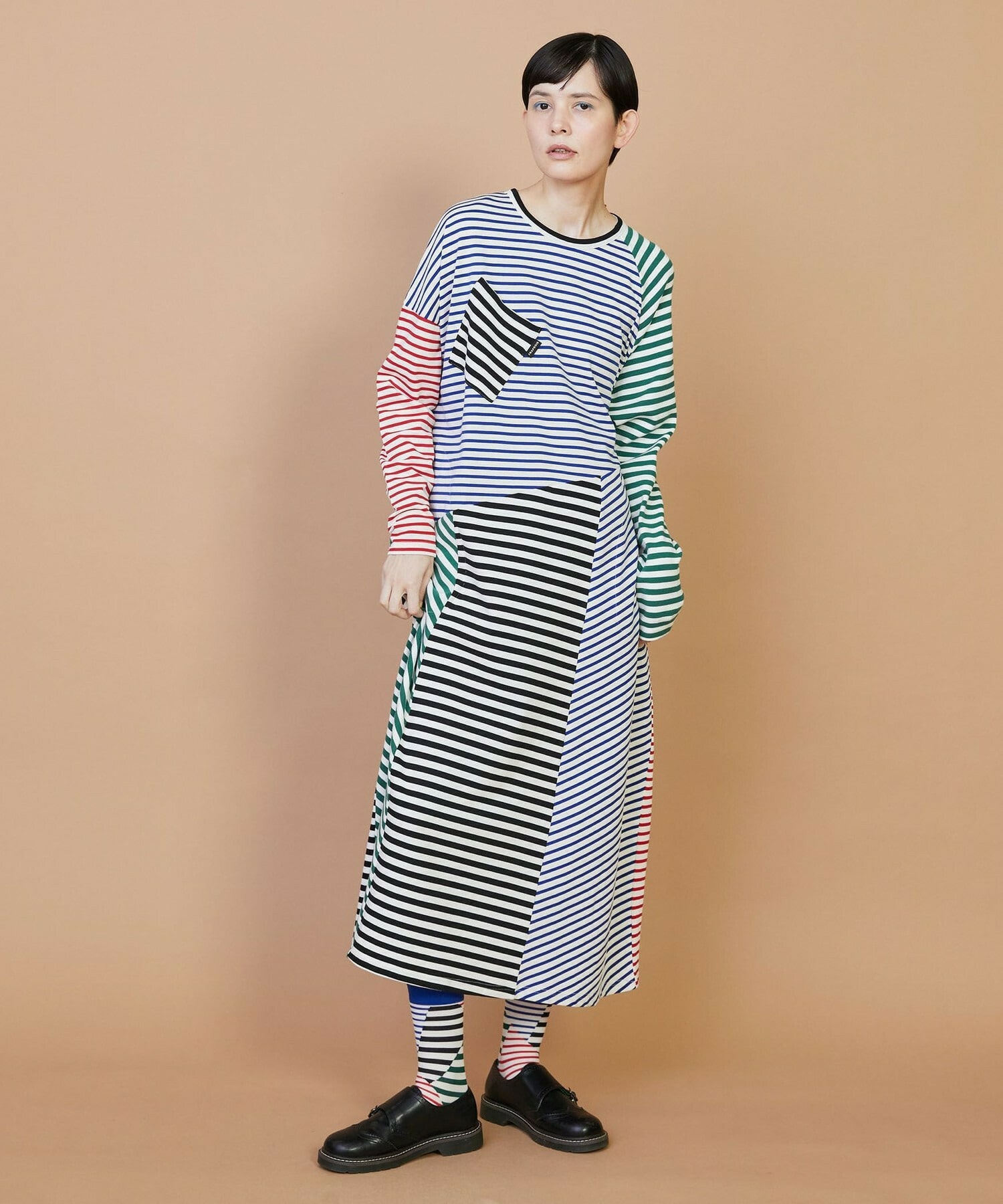 【FRAPBOIS】クワトロボーダー ワンピース 詳細画像 マルチ 15