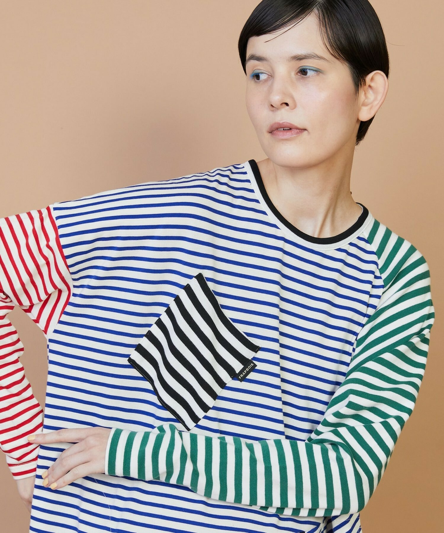 【FRAPBOIS】クワトロボーダー ワンピース 詳細画像 マルチ 17