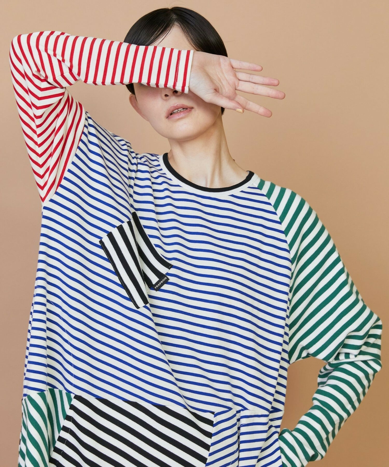 【FRAPBOIS】クワトロボーダー ワンピース 詳細画像 マルチ 18