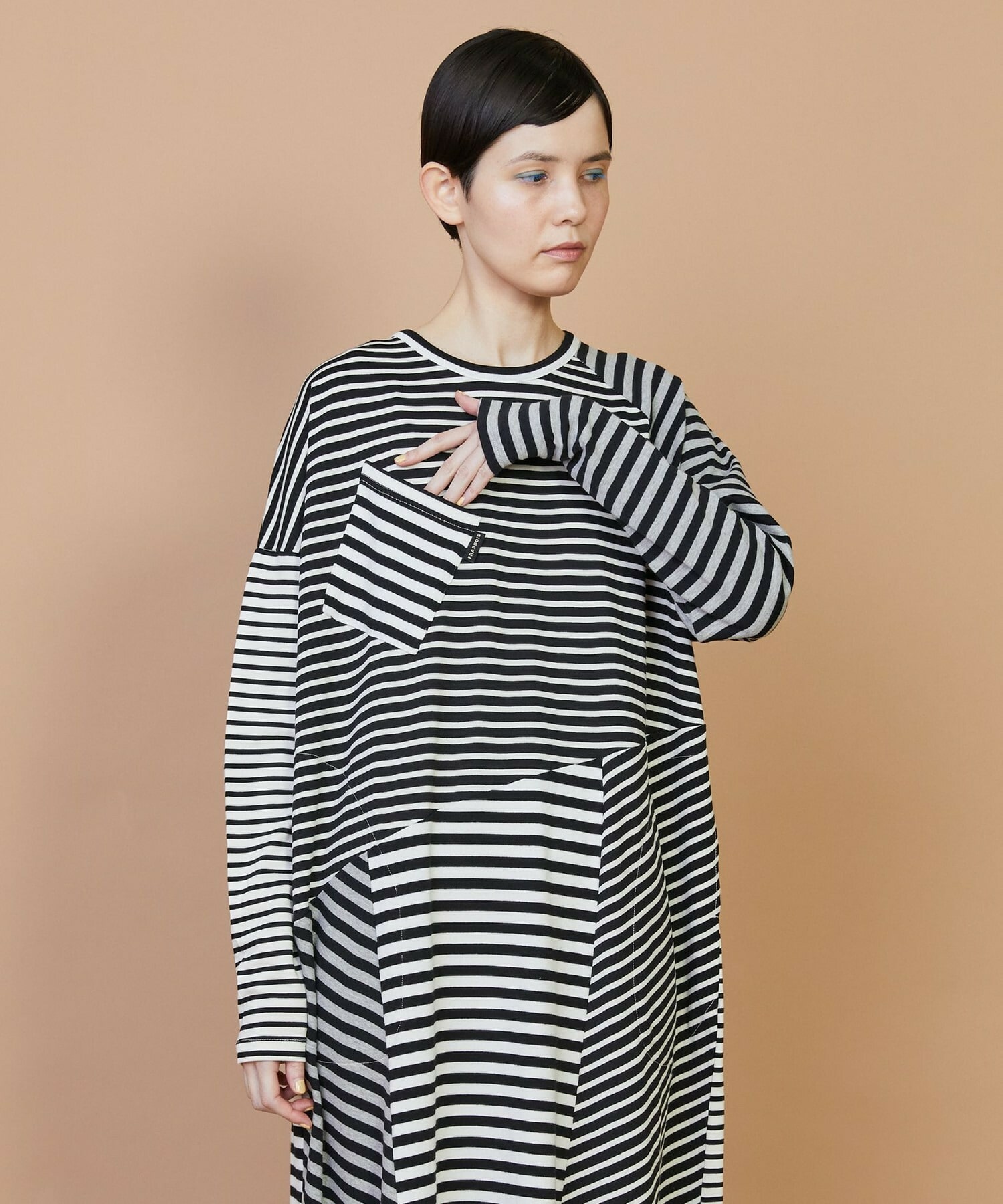 【FRAPBOIS】クワトロボーダー ワンピース 詳細画像 マルチ 5