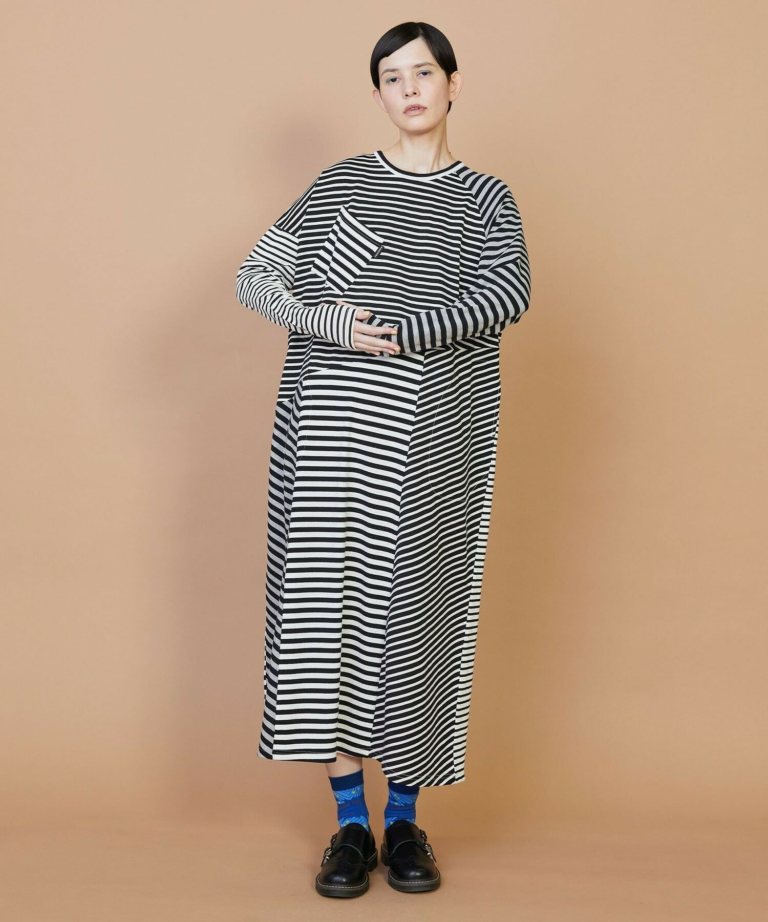 【FRAPBOIS】クワトロボーダー ワンピース 詳細画像 マルチ 8