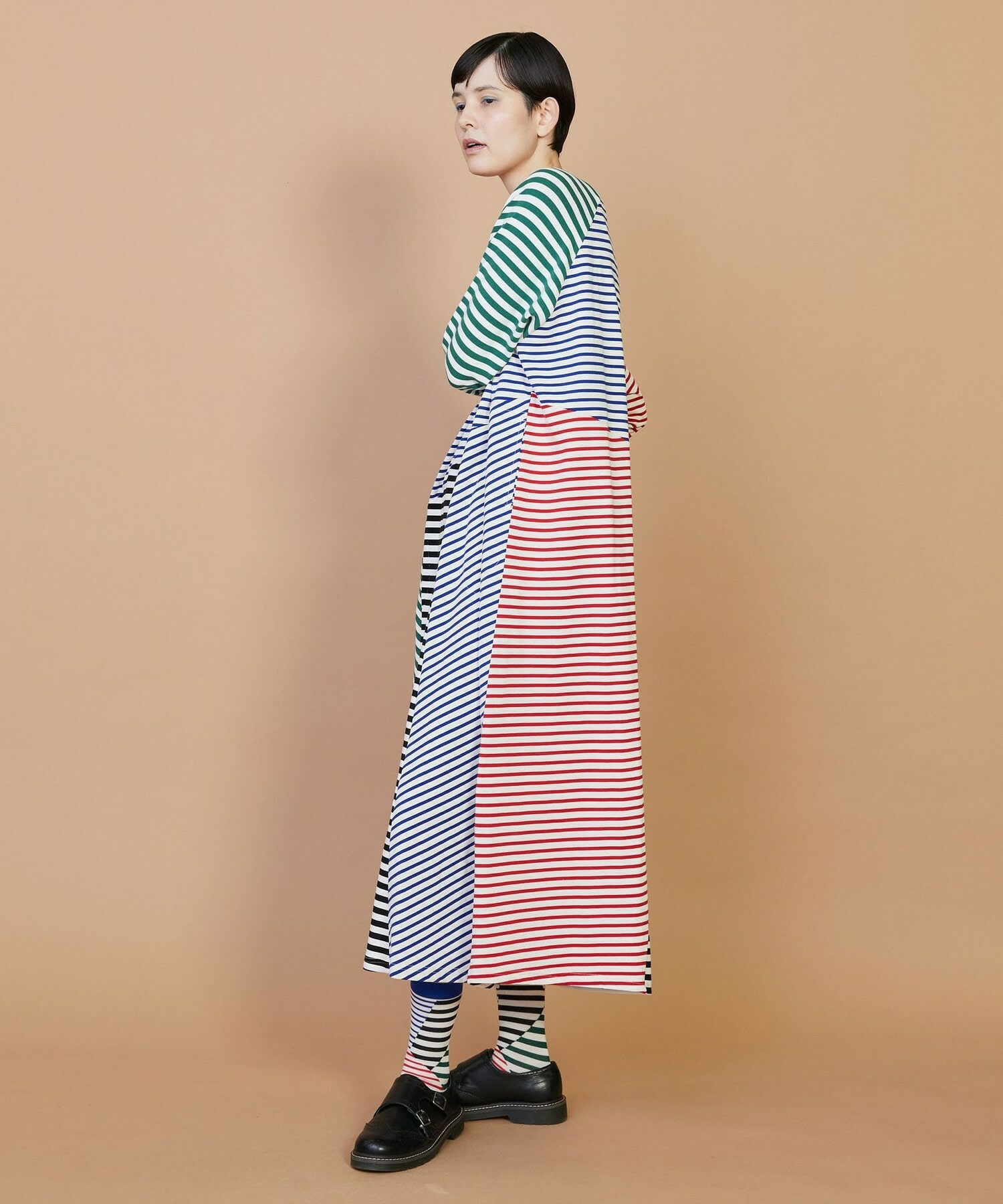 【FRAPBOIS】クワトロボーダー ワンピース 詳細画像 マルチ 9