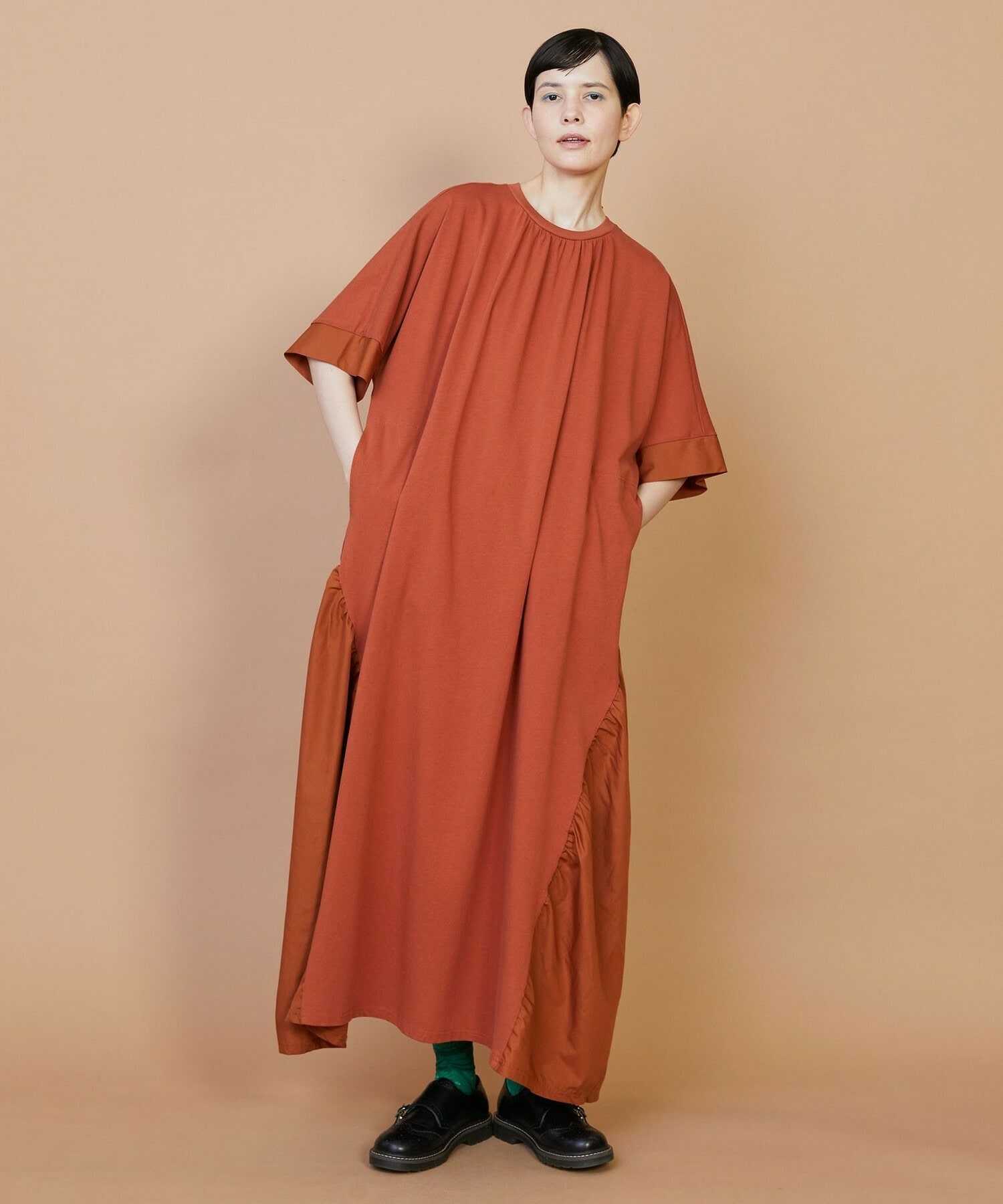 【FRAPBOIS】トリムワンピ 詳細画像 ブラック 5