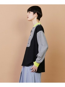 【FRAPBOIS】ストアンド カットソー 詳細画像 ブルー 2