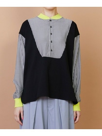 【FRAPBOIS】ストアンド カットソー 詳細画像 ブルー 4