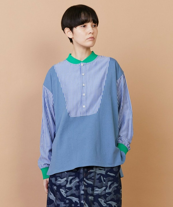 ストアンド カットソー 詳細画像 ブルー 1