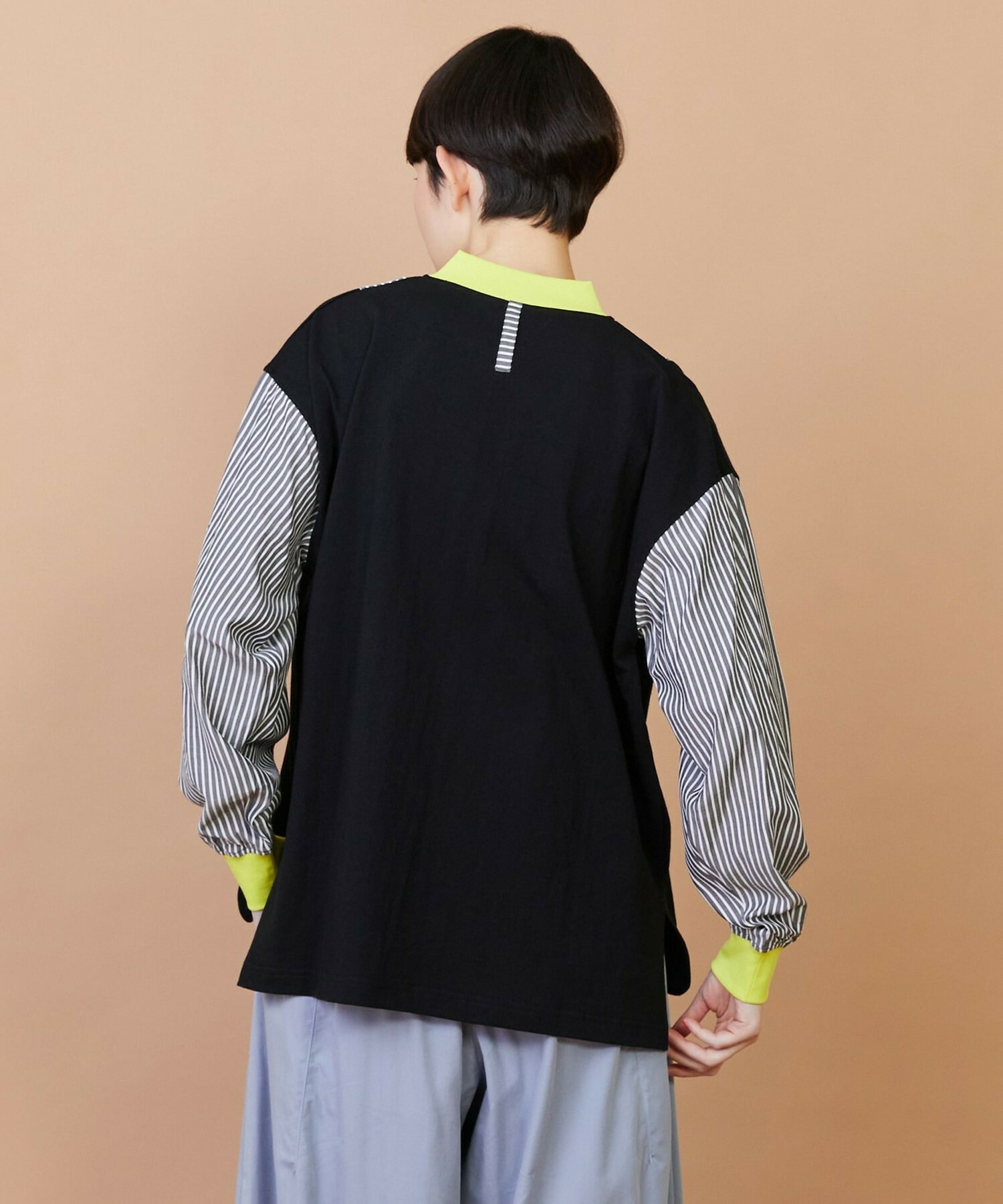 【FRAPBOIS】ストアンド カットソー 詳細画像 ブルー 1