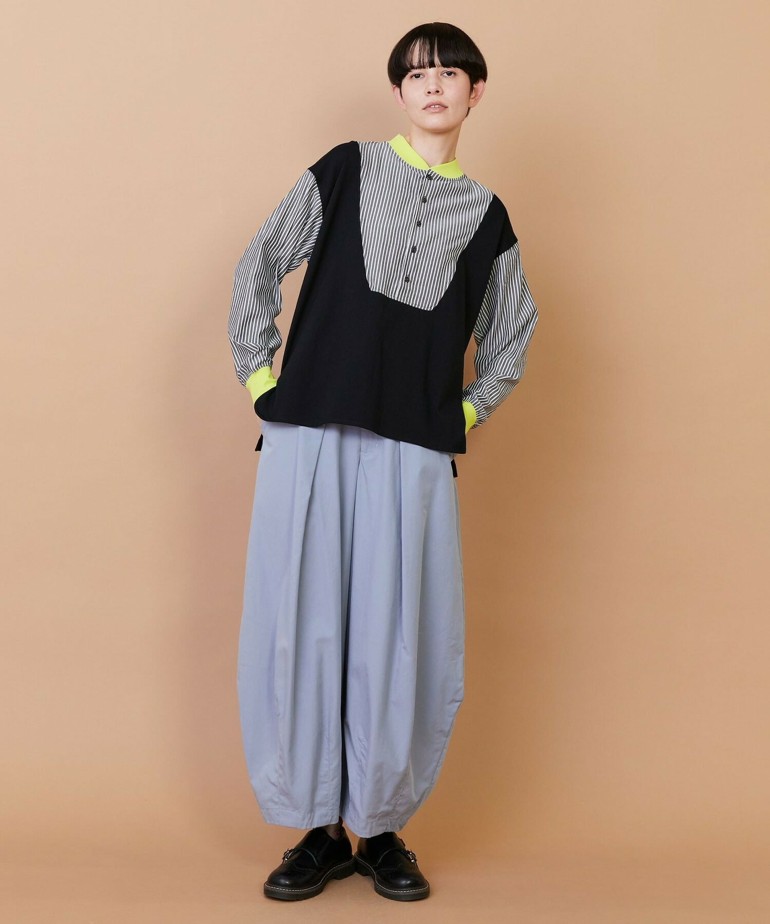 【FRAPBOIS】ストアンド カットソー 詳細画像 ブルー 6