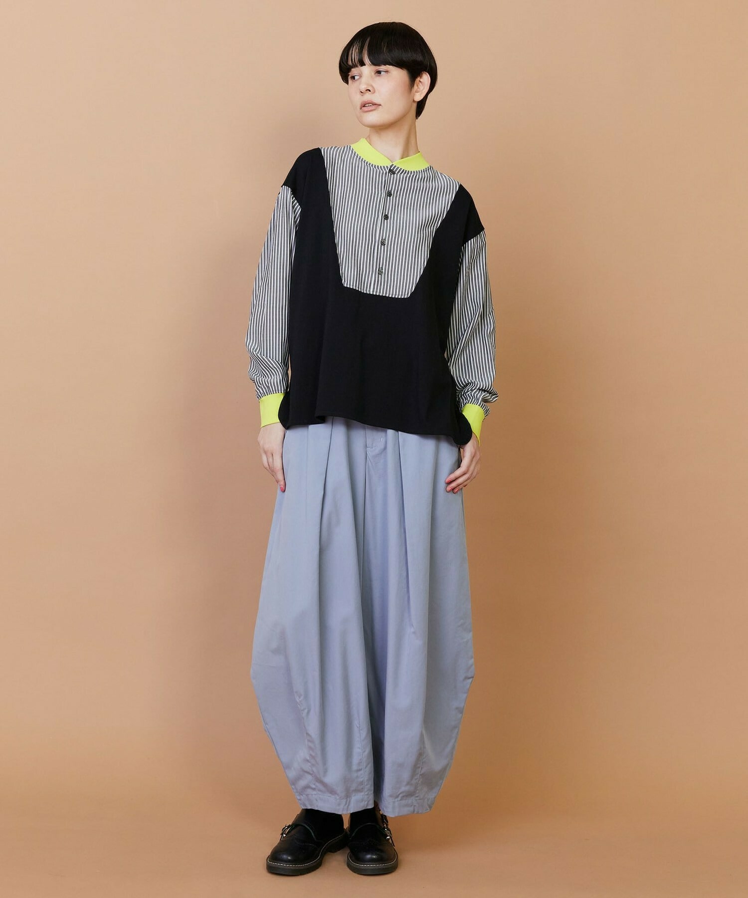 【FRAPBOIS】ストアンド カットソー 詳細画像 ブルー 8