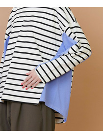 【FRAPBOIS】バスクボーダー カットソー 詳細画像 ピンク 3