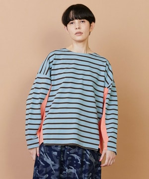 【FRAPBOIS】バスクボーダー カットソー 詳細画像 ブルー 1