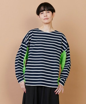 【FRAPBOIS】バスクボーダー カットソー 詳細画像 ネイビー 1