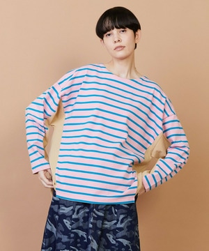 【FRAPBOIS】バスクボーダー カットソー 詳細画像 ピンク 1