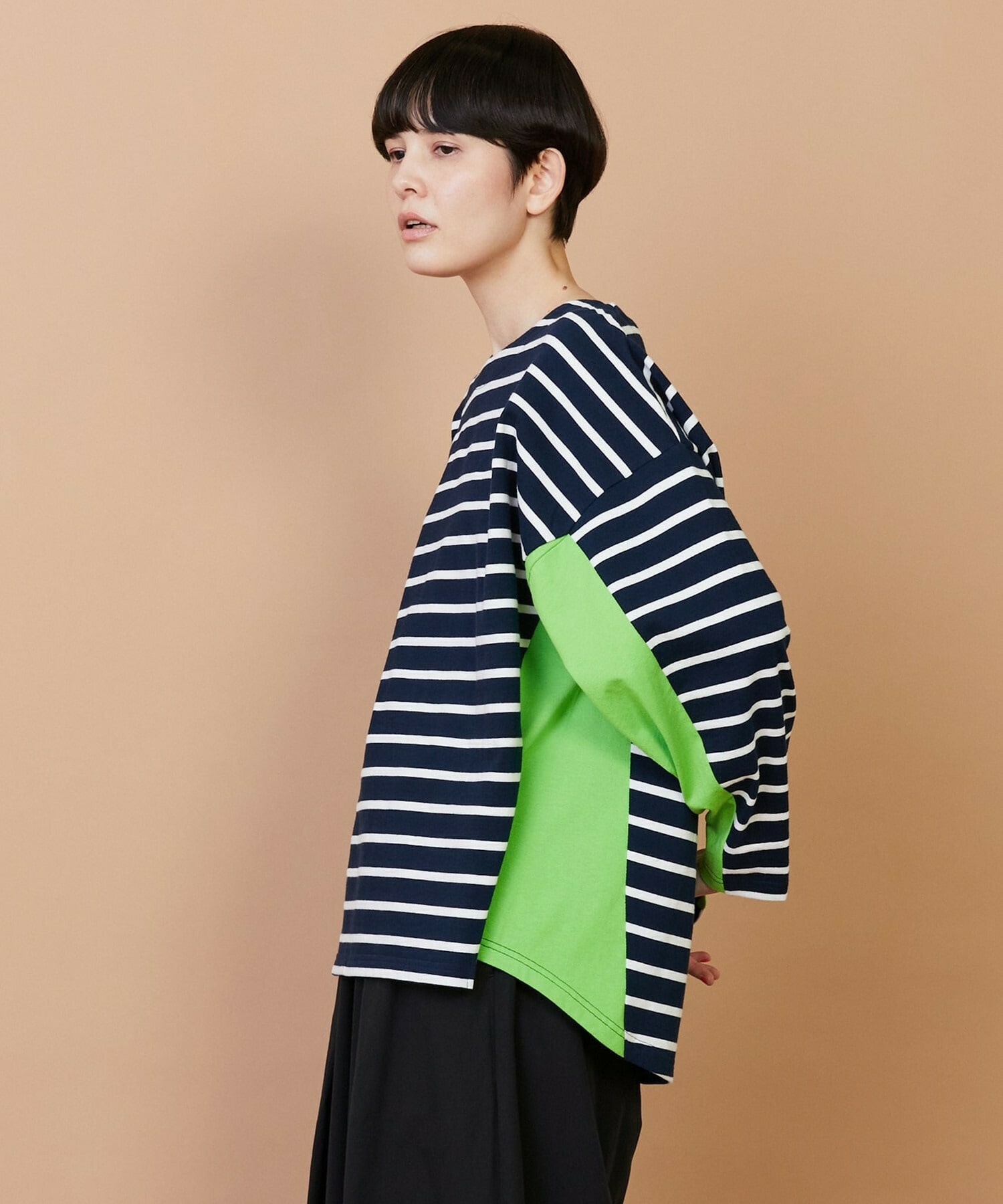 【FRAPBOIS】バスクボーダー カットソー 詳細画像 ピンク 15