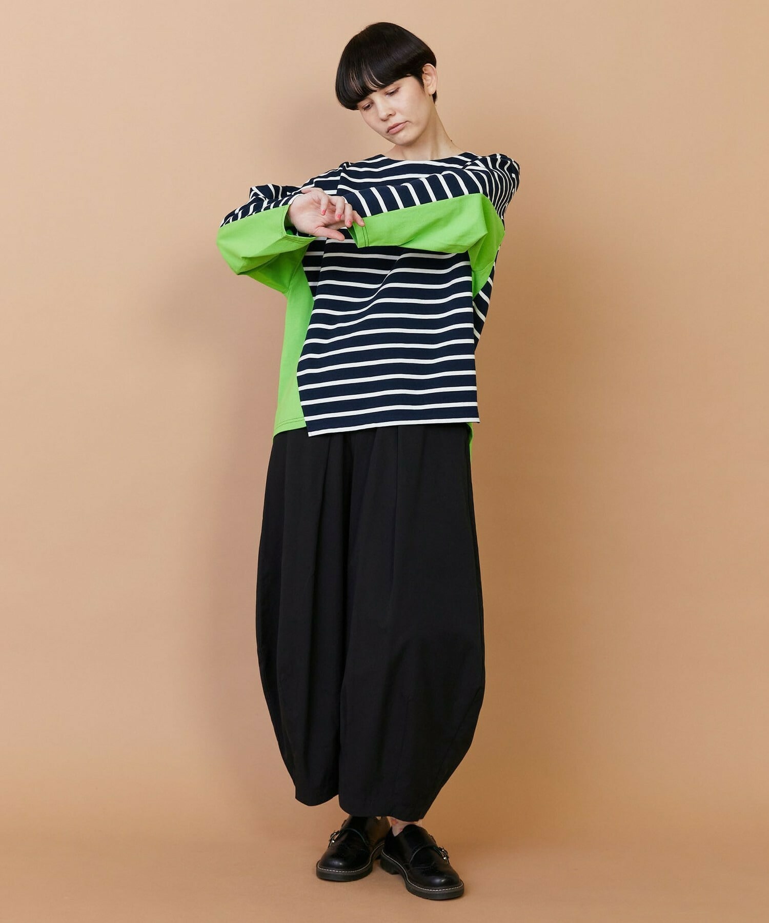 【FRAPBOIS】バスクボーダー カットソー 詳細画像 ピンク 17